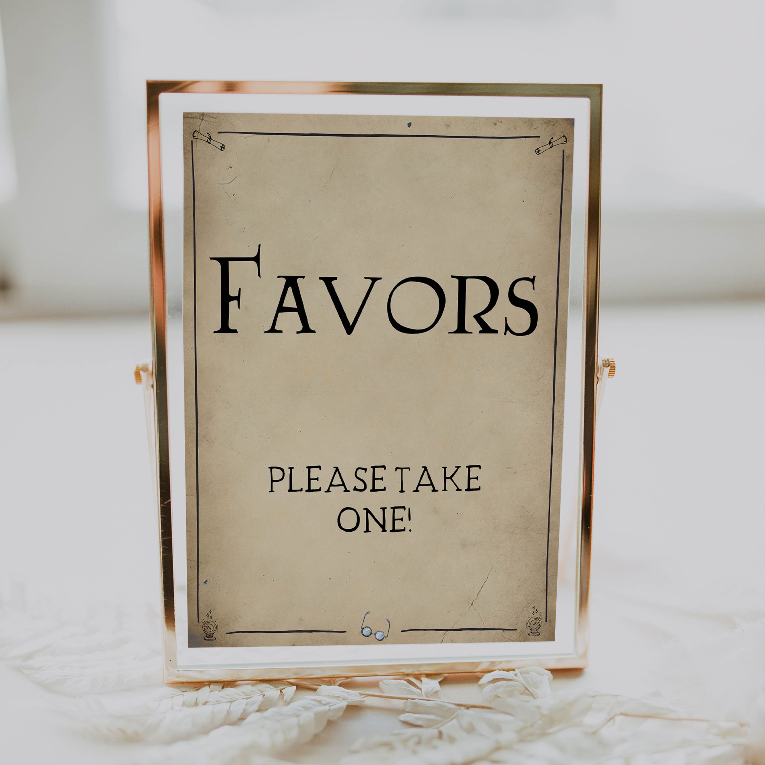 favors bridal signs, favors wedding table signs, Printable bridal shower signs, Harry Potter bridal shower decor, Harry Potter bridal shower decor ideas, fun bridal shower decor, bridal shower game ideas, Harry Potter bridal shower ideas
