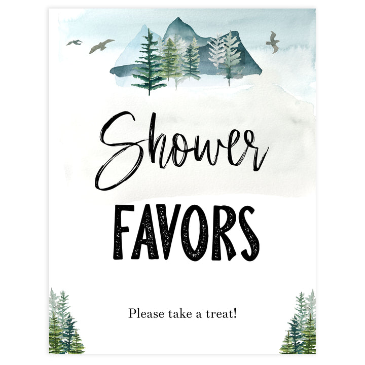 favors baby shower table sign, Adventure baby decor, printable baby table signs, printable baby decor, baby adventure table signs, fun baby signs, baby adventure fun baby table signs