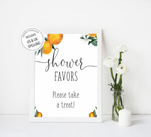 favors baby shower table signs, Little cutie baby decor, printable baby table signs, printable baby decor, baby little cutie table signs, fun baby signs, baby little cutie fun baby table signs, citrus baby shower signs,
