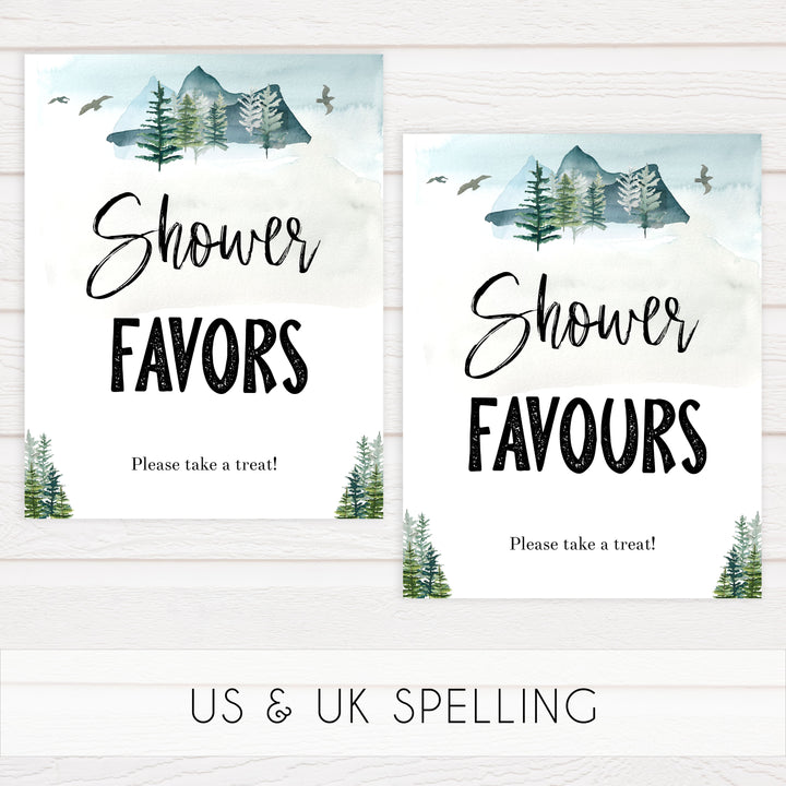 favors baby shower table sign, Adventure baby decor, printable baby table signs, printable baby decor, baby adventure table signs, fun baby signs, baby adventure fun baby table signs