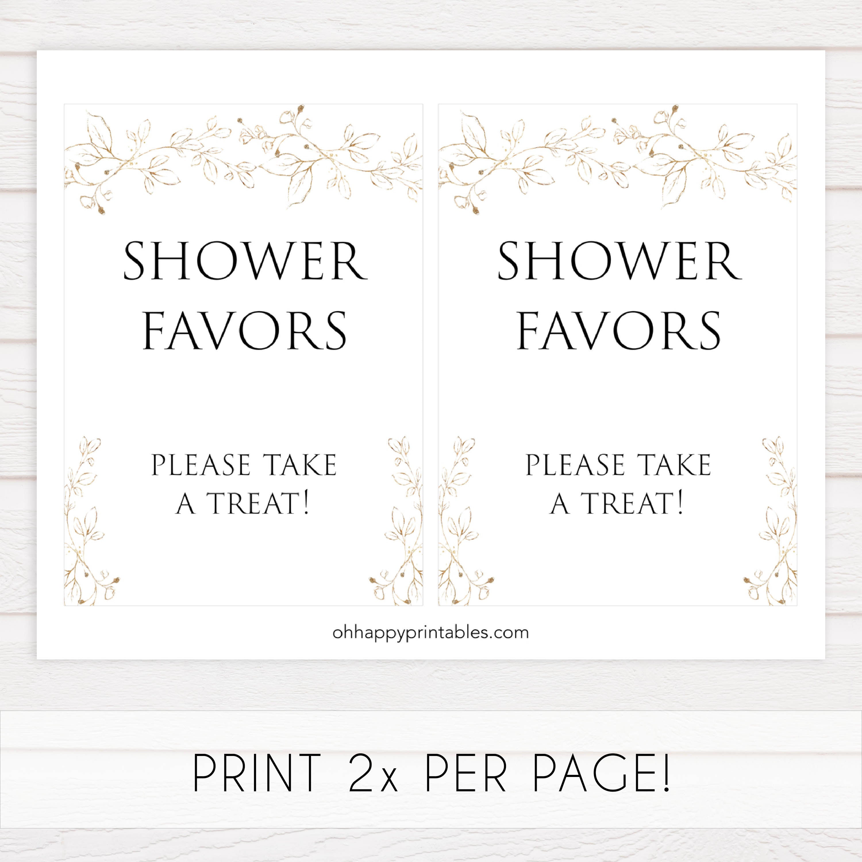 favors table signs, Gold leaf baby decor, printable baby table signs, printable baby decor, baby gold leaf table signs, fun baby signs, baby gold leaf fun baby table signs
