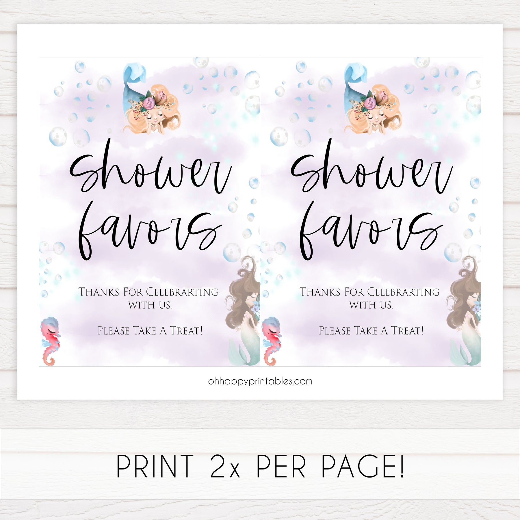 baby shower favors signs, Little mermaid baby decor, printable baby table signs, printable baby decor, baby little mermaid table signs, fun baby signs, baby little mermaid fun baby table signs