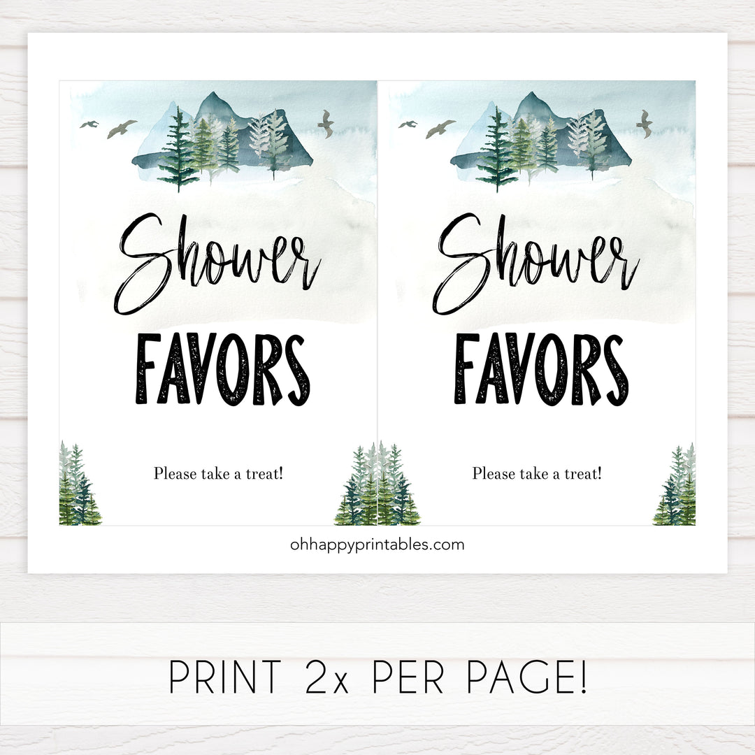favors baby shower table sign, Adventure baby decor, printable baby table signs, printable baby decor, baby adventure table signs, fun baby signs, baby adventure fun baby table signs