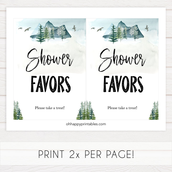 favors baby shower table sign, Adventure baby decor, printable baby table signs, printable baby decor, baby adventure table signs, fun baby signs, baby adventure fun baby table signs