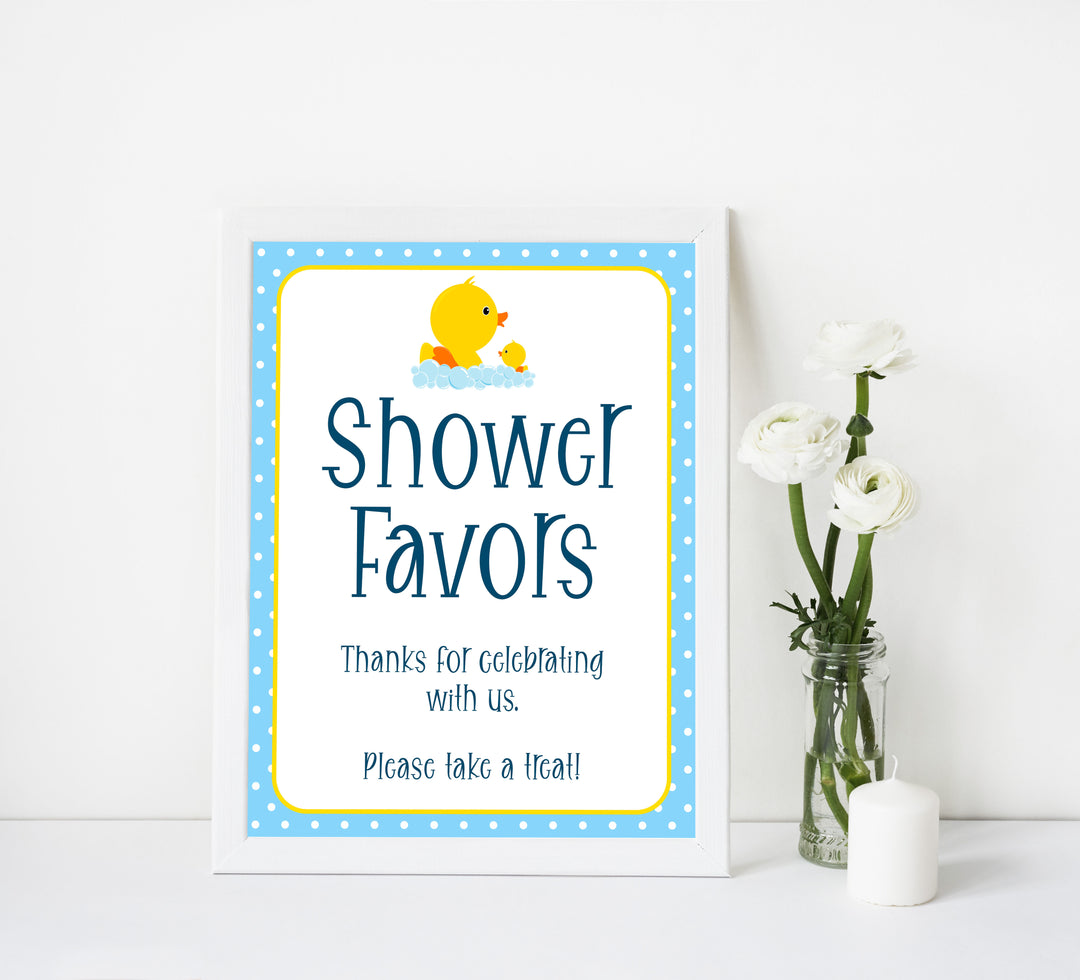 Rubber ducky baby signs, Rubber ducky baby shower, Shower favors baby signs, Printable baby signs, Baby decor,  fun baby decor,