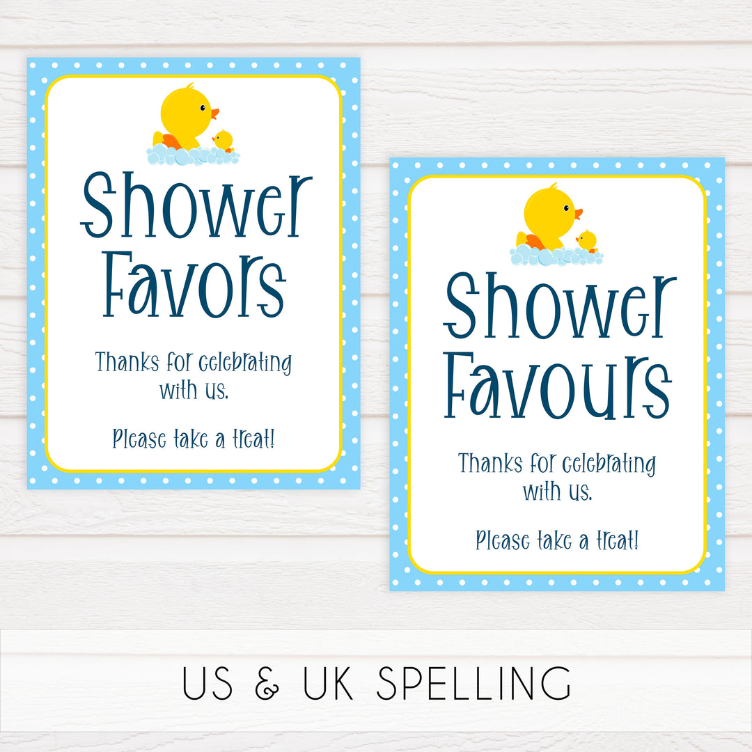 Rubber ducky baby signs, Rubber ducky baby shower, Shower favors baby signs, Printable baby signs, Baby decor,  fun baby decor,