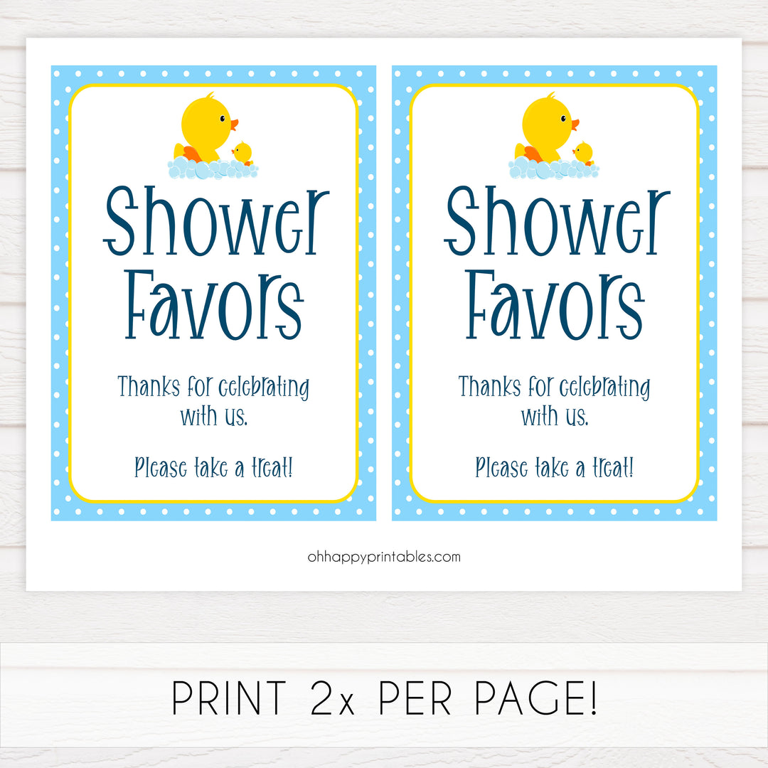Rubber ducky baby signs, Rubber ducky baby shower, Shower favors baby signs, Printable baby signs, Baby decor,  fun baby decor,