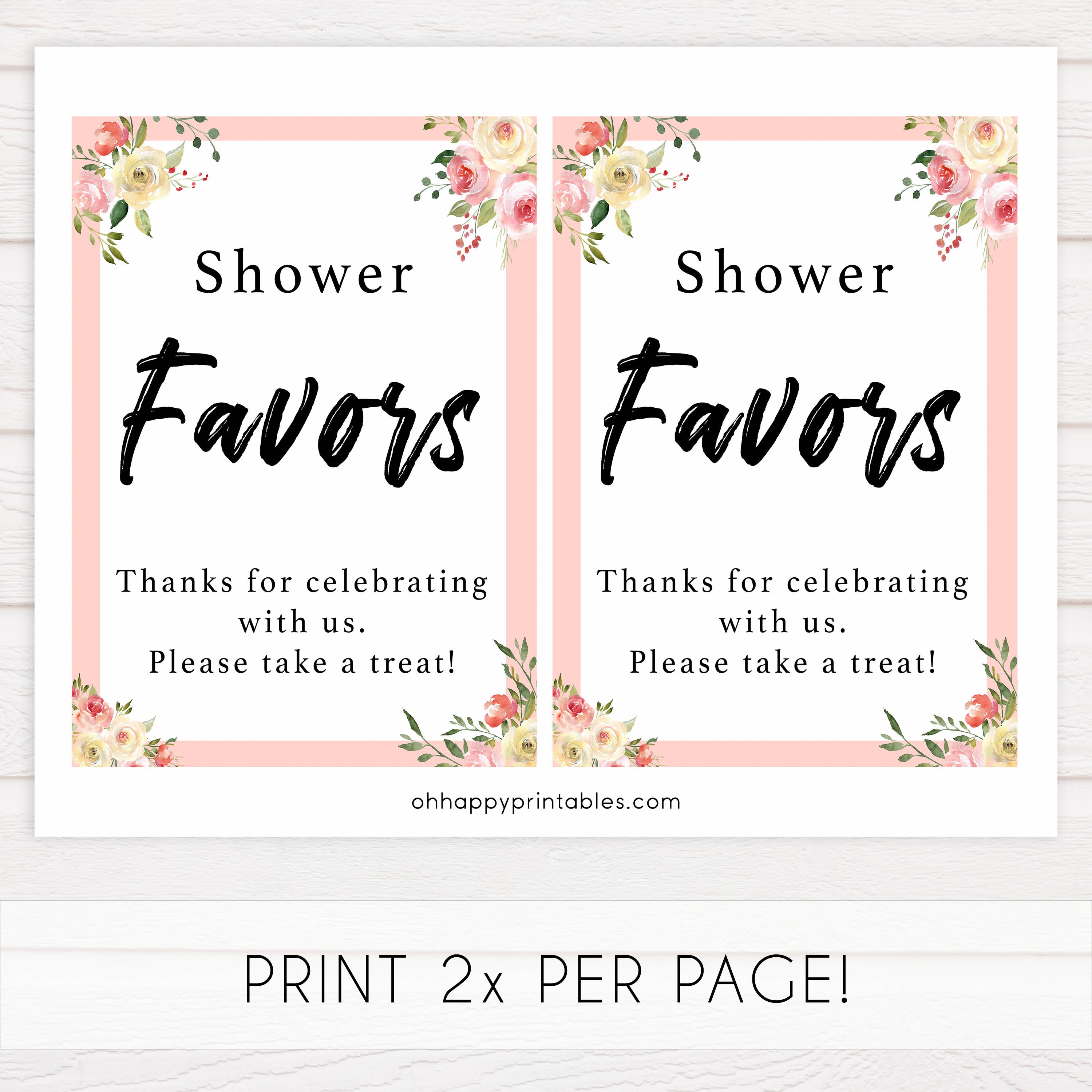 8 baby shower table signs, baby shower table decor, Spring floral baby decor, printable baby table signs, printable baby decor, floral table signs, fun baby signs, fun baby table signs