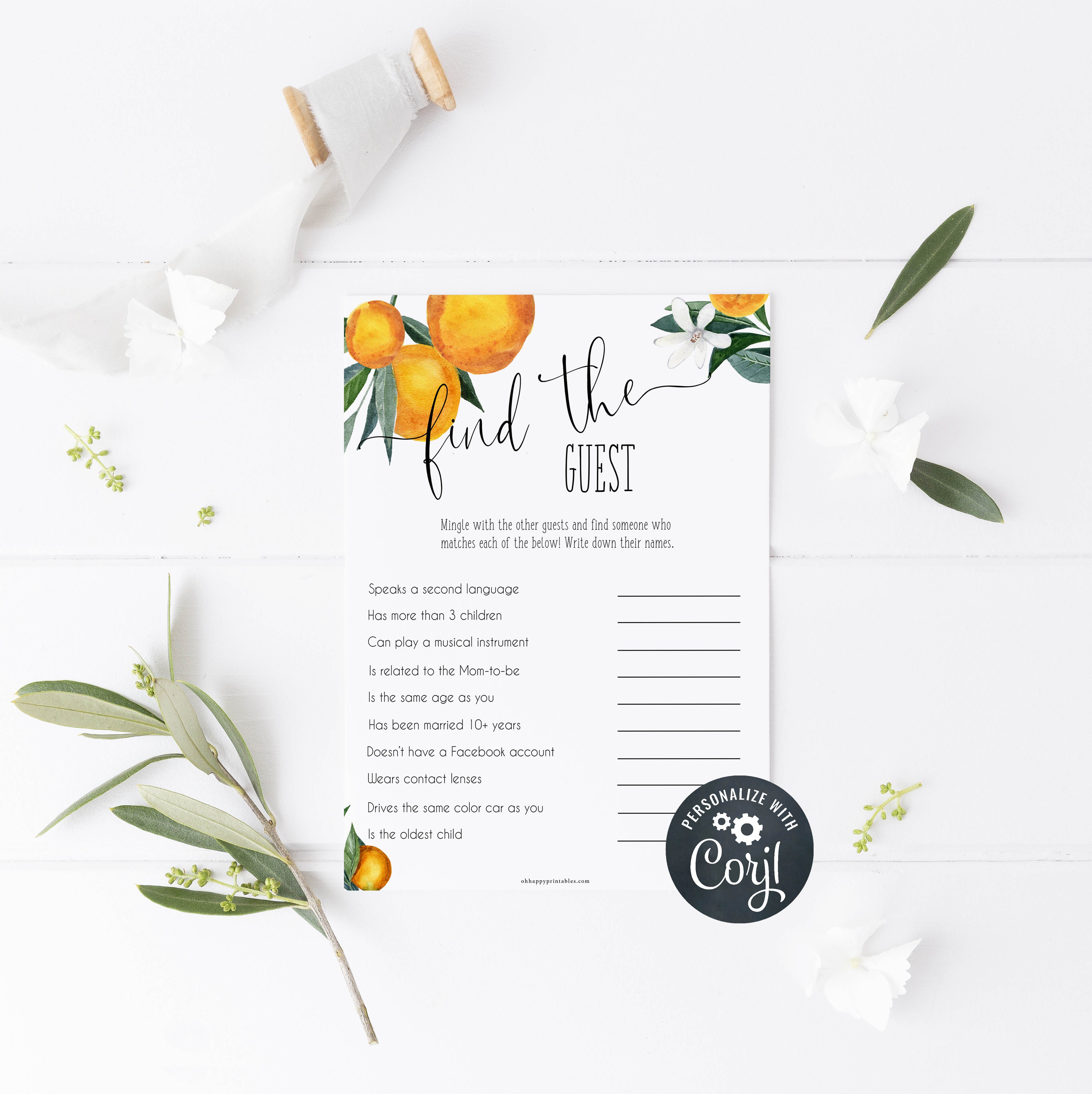 find the guest baby shower game, Printable baby shower games, little cutie baby games, baby shower games, fun baby shower ideas, top baby shower ideas, little cutie baby shower, baby shower games, fun little cutie baby shower ideas, citrus baby shower games, citrus baby shower, orange baby shower