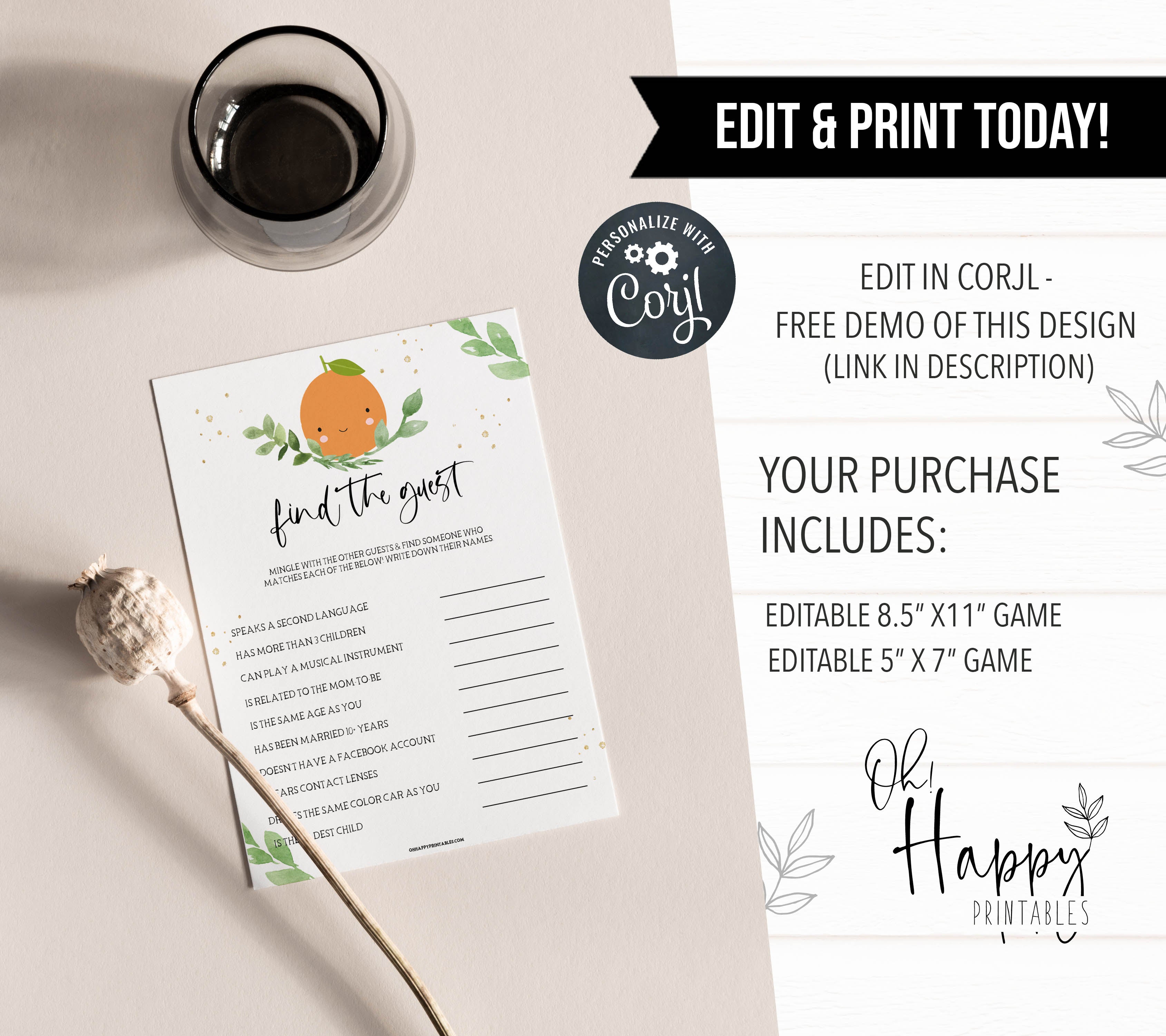 editable find the guest baby game, Printable baby shower games, little cutie baby games, baby shower games, fun baby shower ideas, top baby shower ideas, little cutie baby shower, baby shower games, fun little cutie baby shower ideas