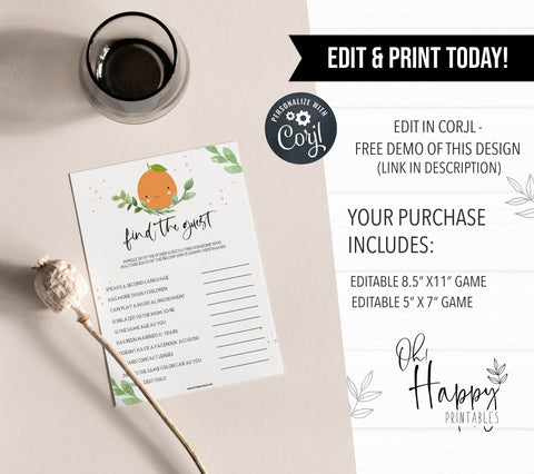 editable find the guest baby game, Printable baby shower games, little cutie baby games, baby shower games, fun baby shower ideas, top baby shower ideas, little cutie baby shower, baby shower games, fun little cutie baby shower ideas