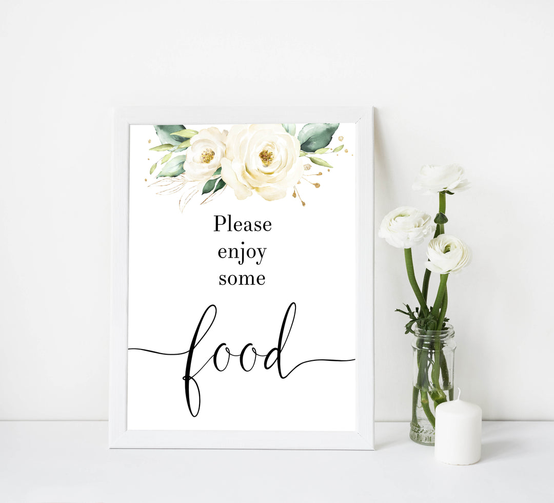 food baby shower table signs, Printable baby shower games, shite floral baby games, baby shower games, fun baby shower ideas, top baby shower ideas, floral baby shower, baby shower games, fun floral baby shower ideas