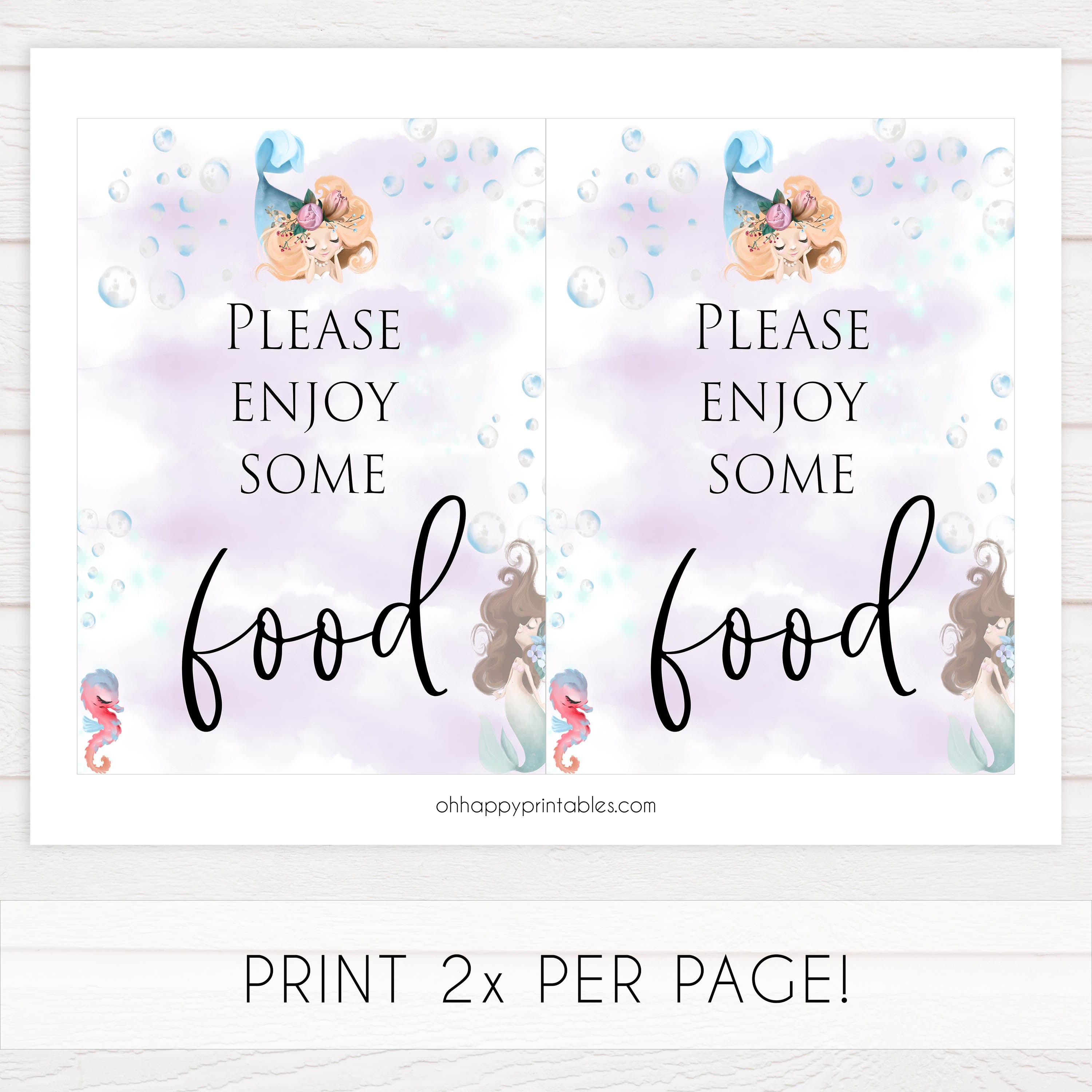 food baby shower table signs, Little mermaid baby decor, printable baby table signs, printable baby decor, baby little mermaid table signs, fun baby signs, baby little mermaid fun baby table signs