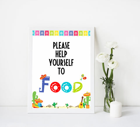food baby shower signs, food baby table signs, Mexican fiesta baby decor, printable baby table signs, printable baby decor, baby Mexican fiesta table signs, fun baby signs, baby fiesta fun baby table signs