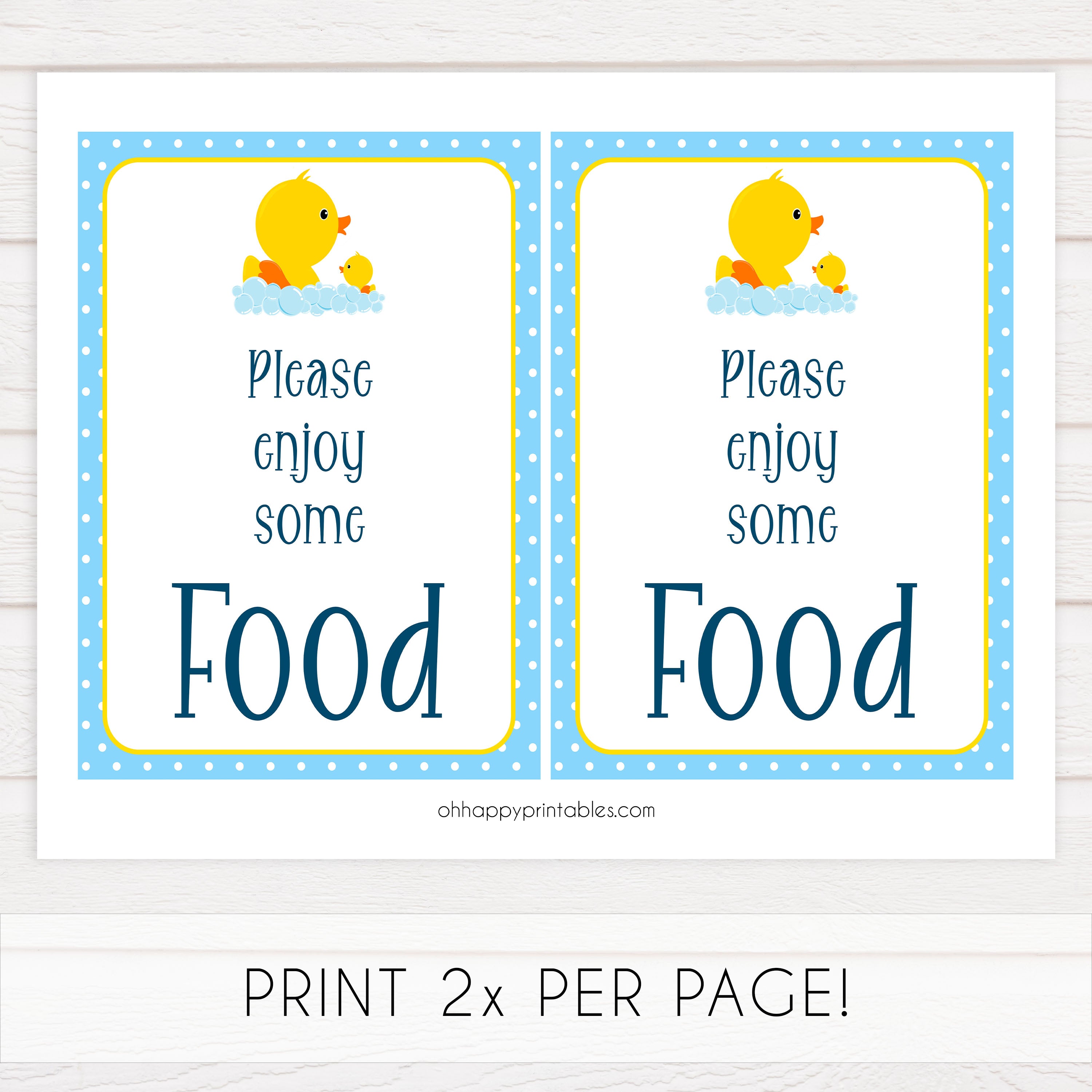rubber ducky baby signs, food baby signs, printable baby signs, baby decor, fun baby decor, rubber ducky