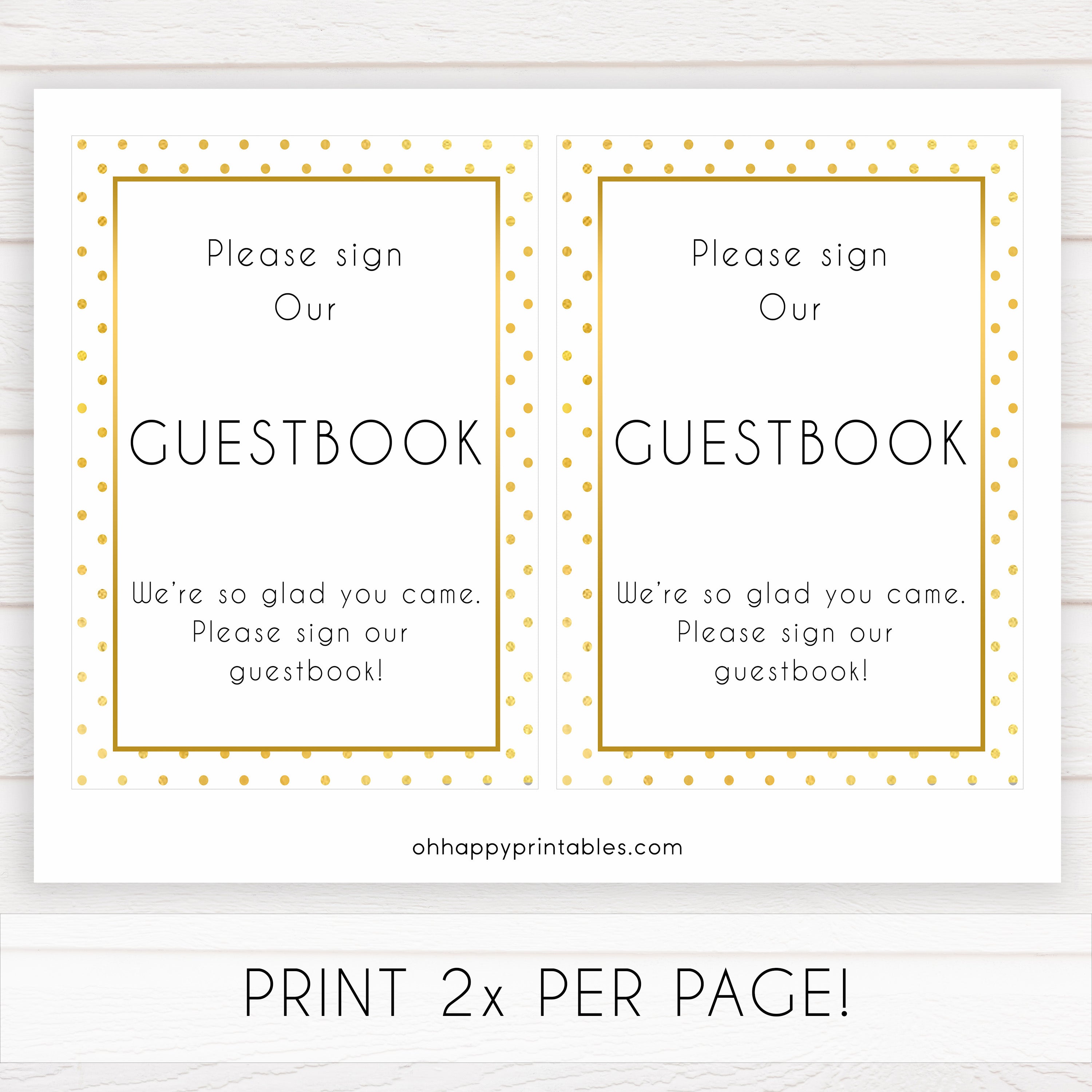 guestbook baby table signs, Baby gold dots baby decor, printable baby table signs, printable baby decor, baby gold glitter table signs, fun baby signs, baby gold fun baby table signs