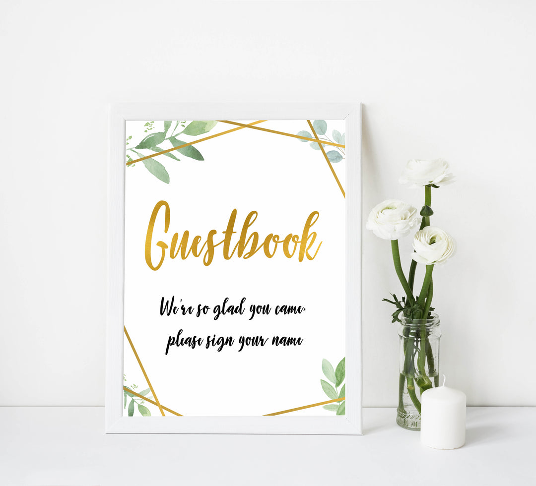 guestbook baby table signs, guestbook baby signs, Gold geometric baby decor, printable baby table signs, printable baby decor, gold table signs, fun baby signs, geometric fun baby table signs