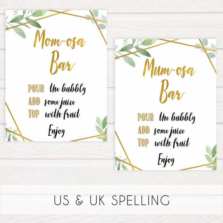 momosa baby table signs, momosa baby signs, Gold geometric baby decor, printable baby table signs, printable baby decor, gold table signs, fun baby signs, geometric fun baby table signs