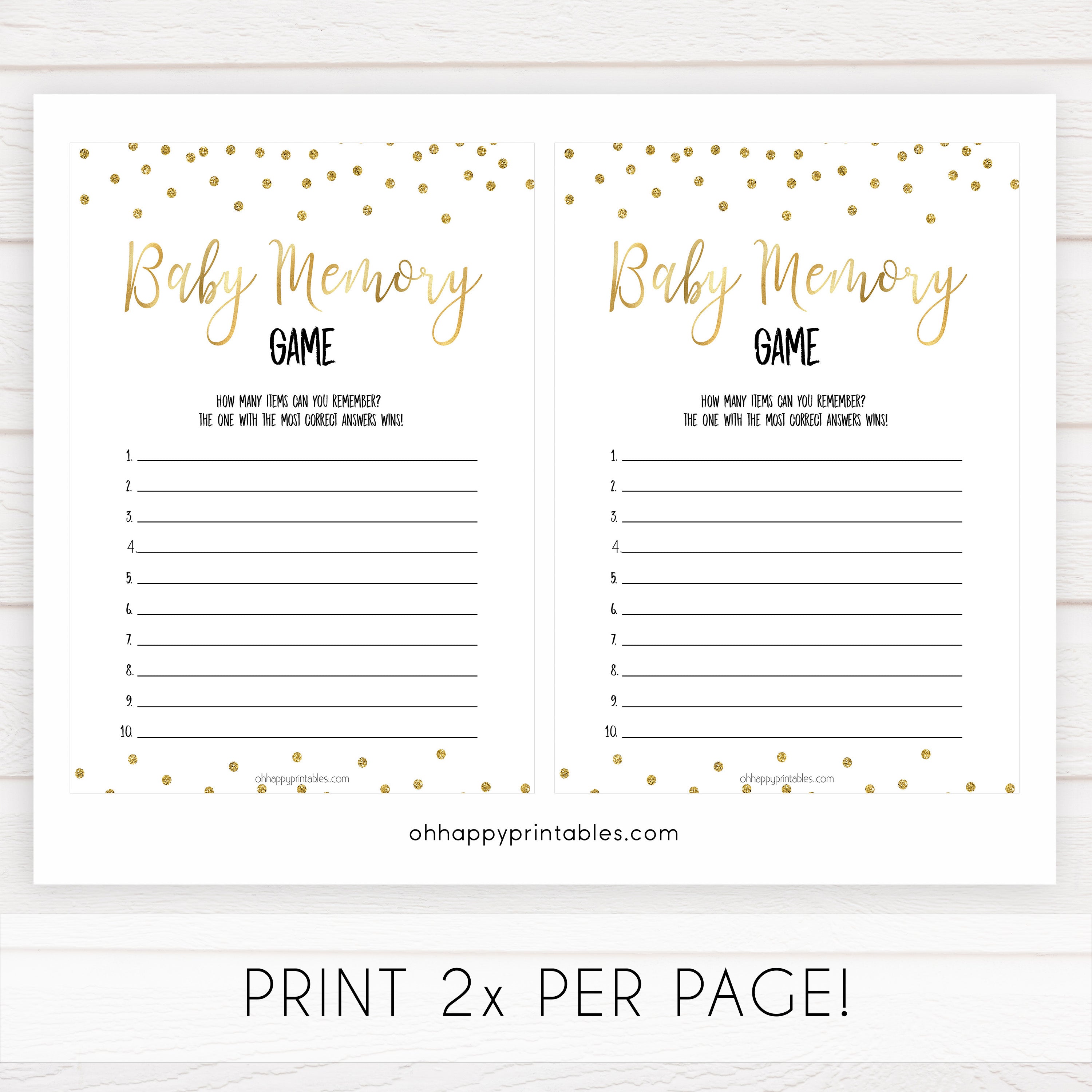 gold baby shower games, baby memory games, printable baby games, fun baby games, popular baby games, baby shower games, gold baby games