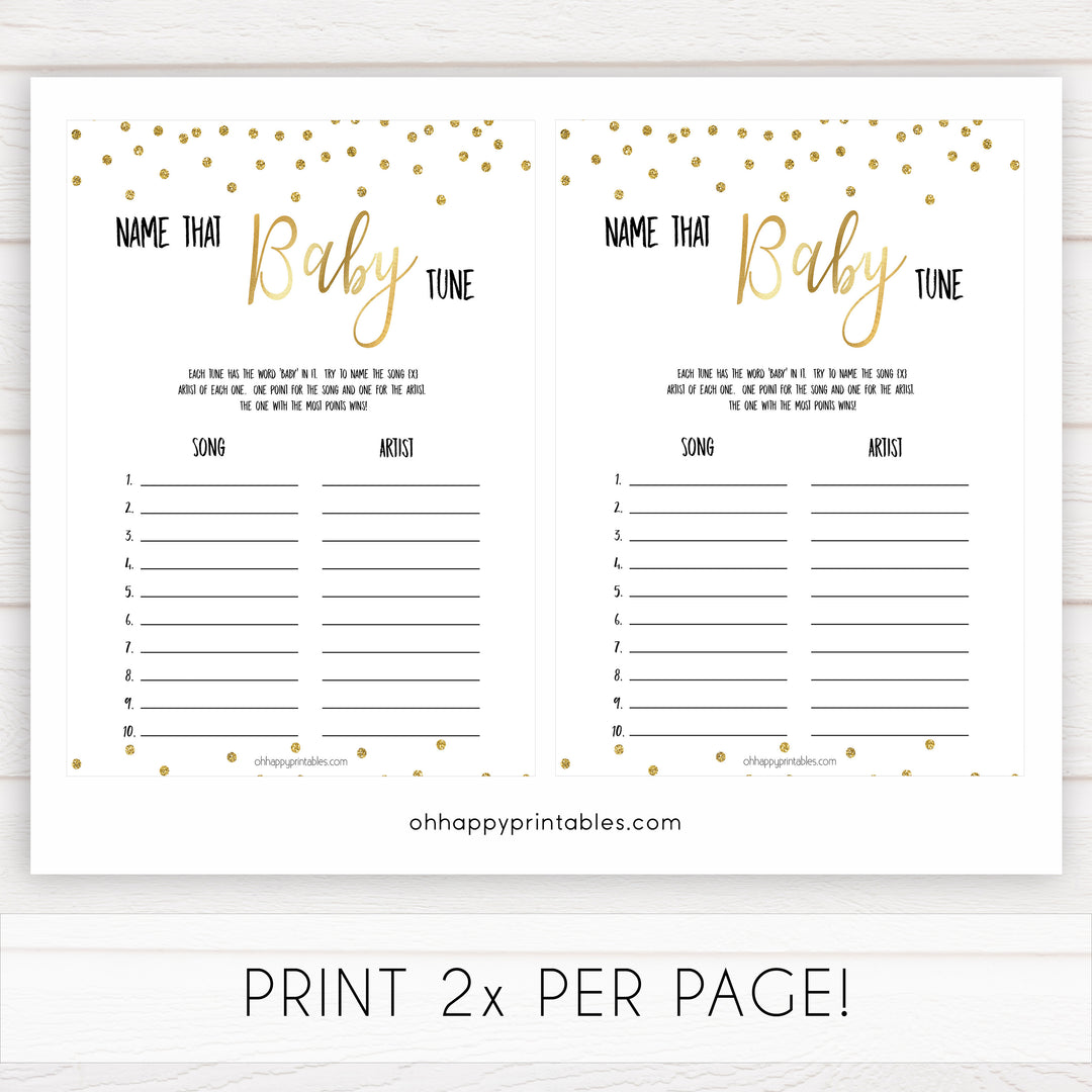 gold baby shower games, name that baby tune games, printable baby games, fun baby games, popular baby games, baby shower games, gold baby games, print baby games, gold baby shower