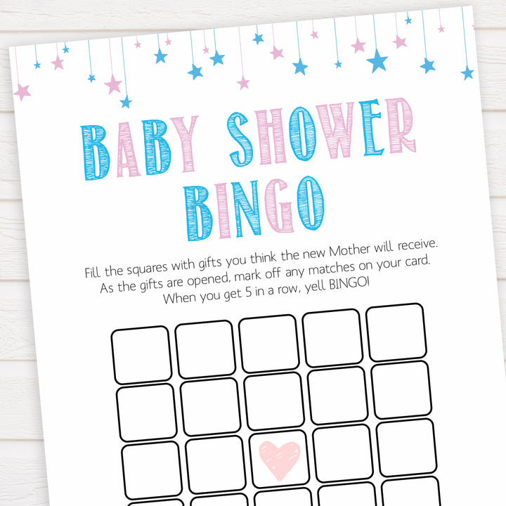 Gender reveal baby games, baby shower bingo baby game, gender reveal shower, fun baby games, gender reveal ideas, popular baby games, best baby games, printable baby games, gender reveal baby games