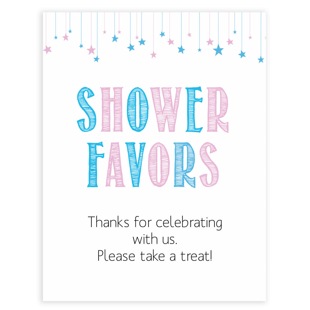 Gender reveal baby signs, shower favors signs, baby shower signs, baby shower decor, gender reveal ideas, top baby shower ideas, printable baby signs