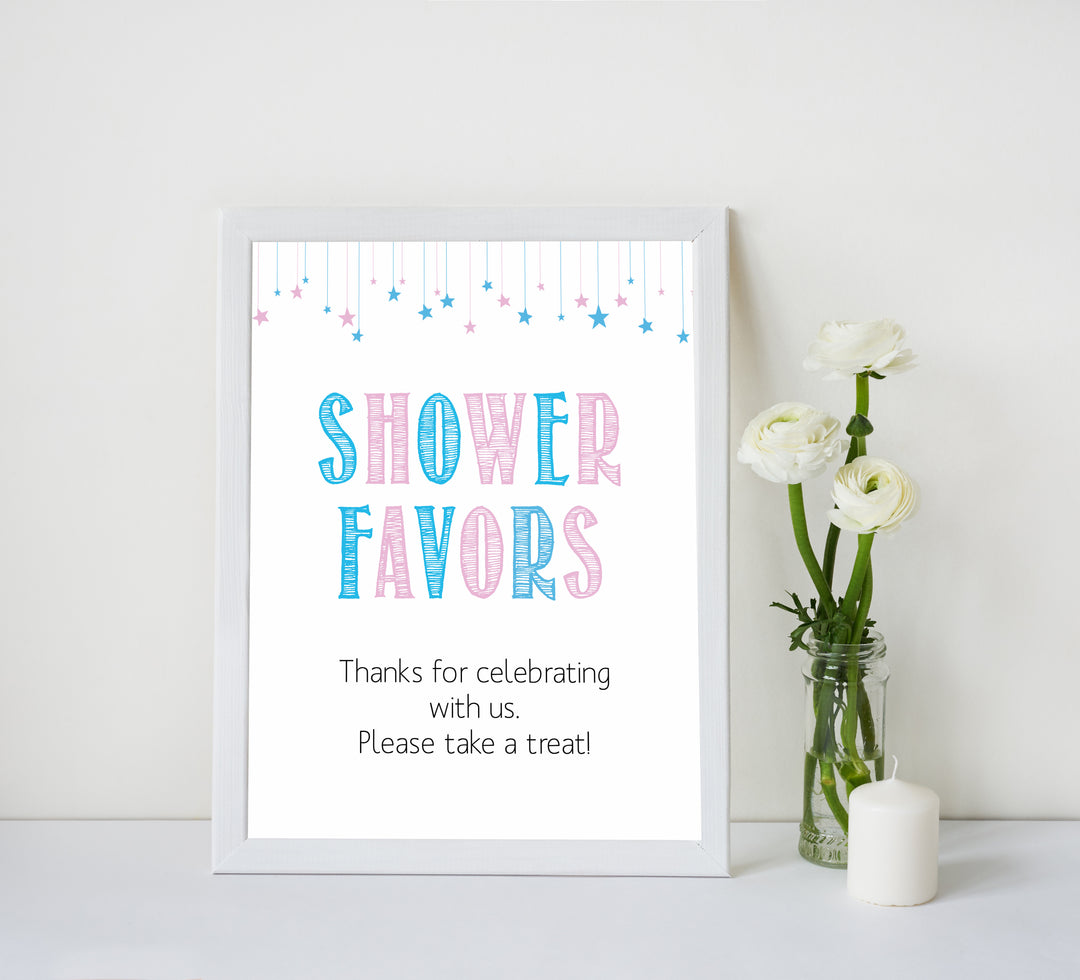 Gender reveal baby signs, shower favors signs, baby shower signs, baby shower decor, gender reveal ideas, top baby shower ideas, printable baby signs