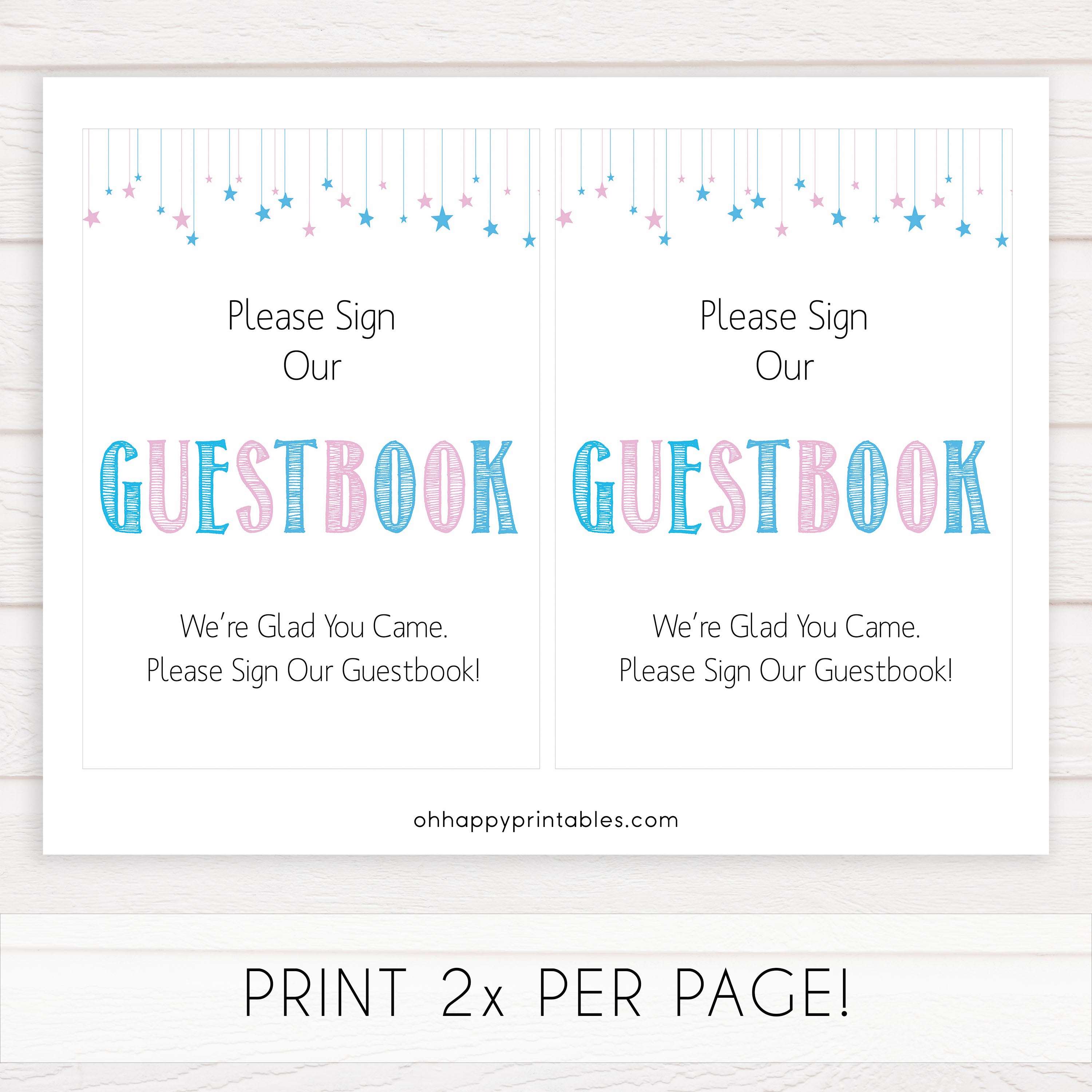 Gender reveal baby signs, guestbook baby signs, baby shower signs, baby shower decor, gender reveal ideas, top baby shower ideas, printable baby signs