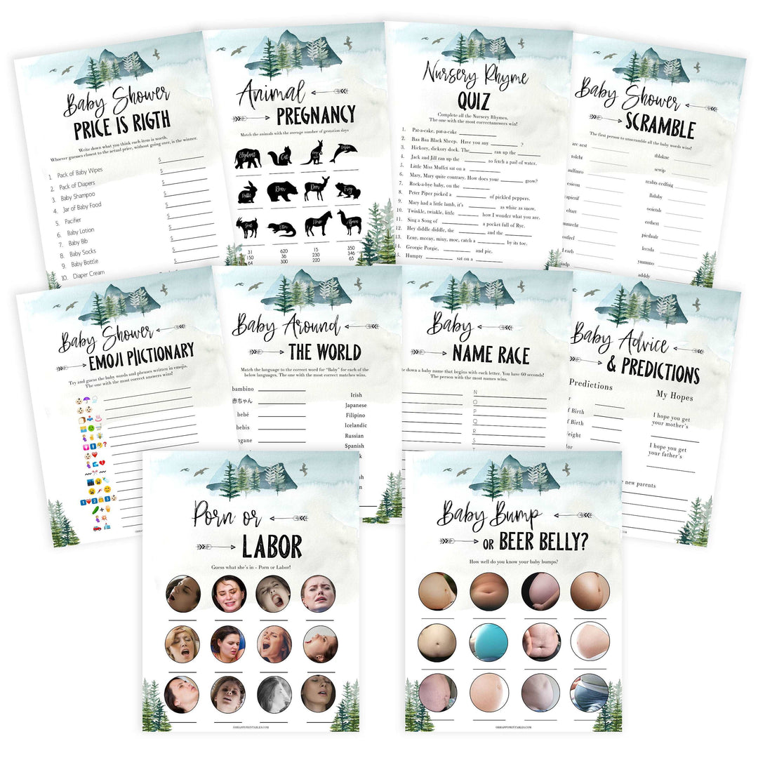 10 baby shower games, Printable baby shower games, adventure awaits baby games, baby shower games, fun baby shower ideas, top baby shower ideas, adventure awaits baby shower, baby shower games, fun adventure baby shower ideas