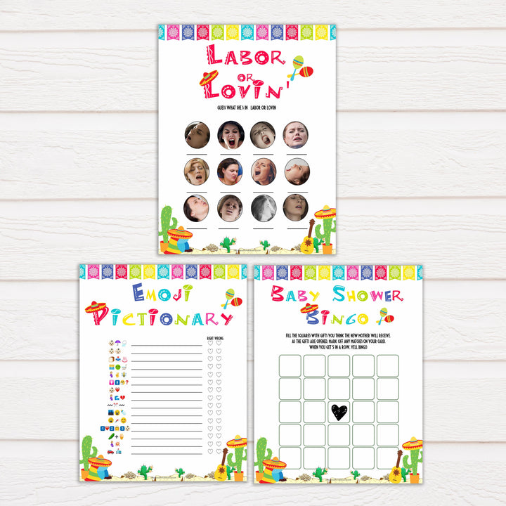 baby games bundle, printable baby games pack, Printable baby shower games, Mexican fiesta fun baby games, baby shower games, fun baby shower ideas, top baby shower ideas, fiesta shower baby shower, fiesta baby shower ideas