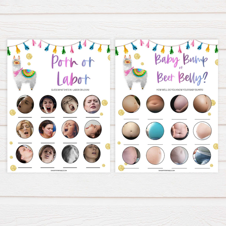 10 baby shower games bundle, baby games pack, Printable baby shower games, llama fiesta fun baby games, baby shower games, fun baby shower ideas, top baby shower ideas, Llama fiesta shower baby shower, fiesta baby shower ideas