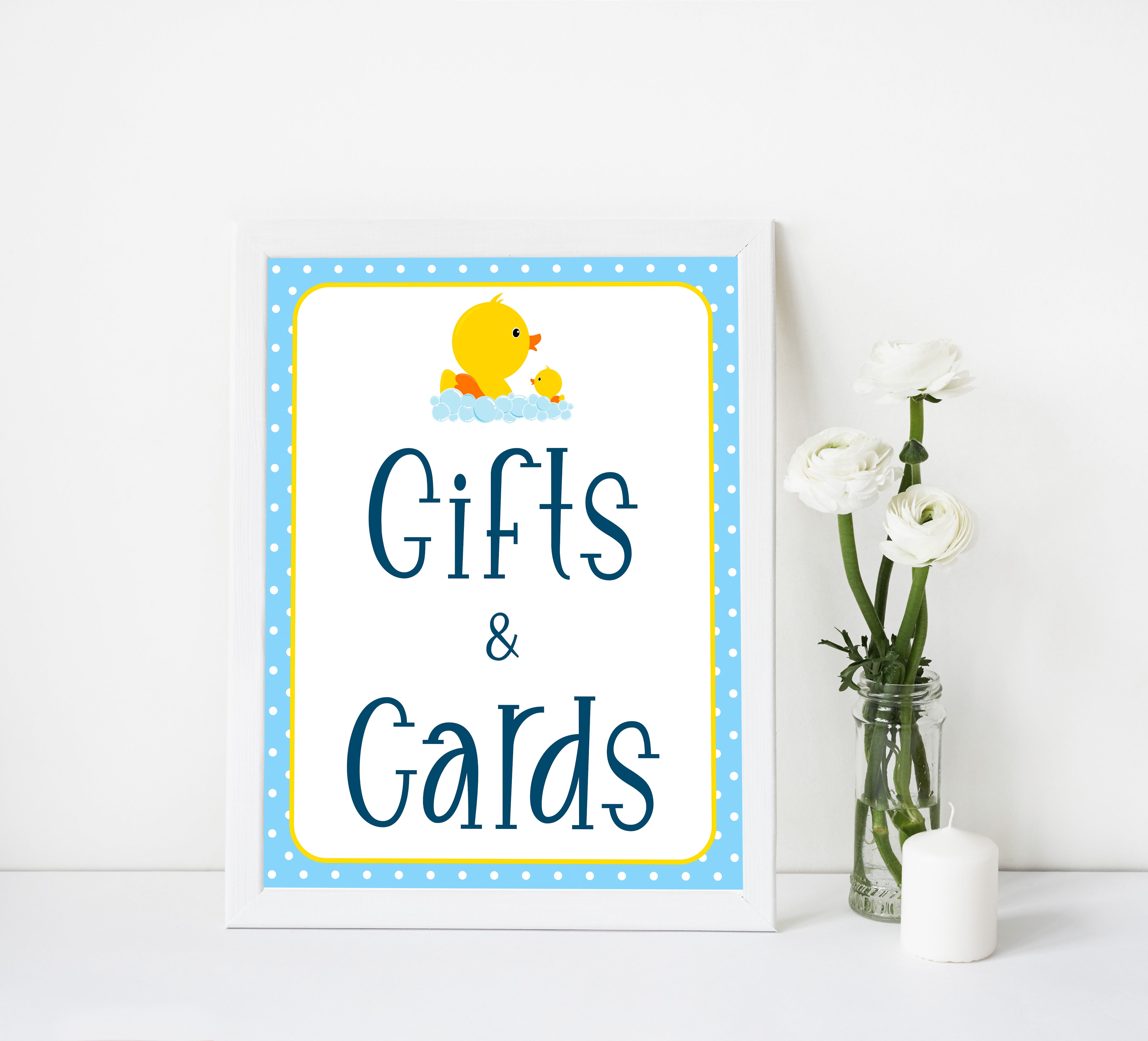 rubber ducky baby signs, gifts and cards baby signs, printable baby signs, baby decor, fun baby decor, rubber ducky
