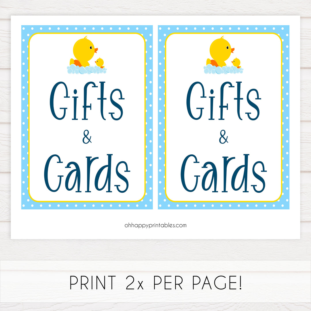 rubber ducky baby signs, gifts and cards baby signs, printable baby signs, baby decor, fun baby decor, rubber ducky