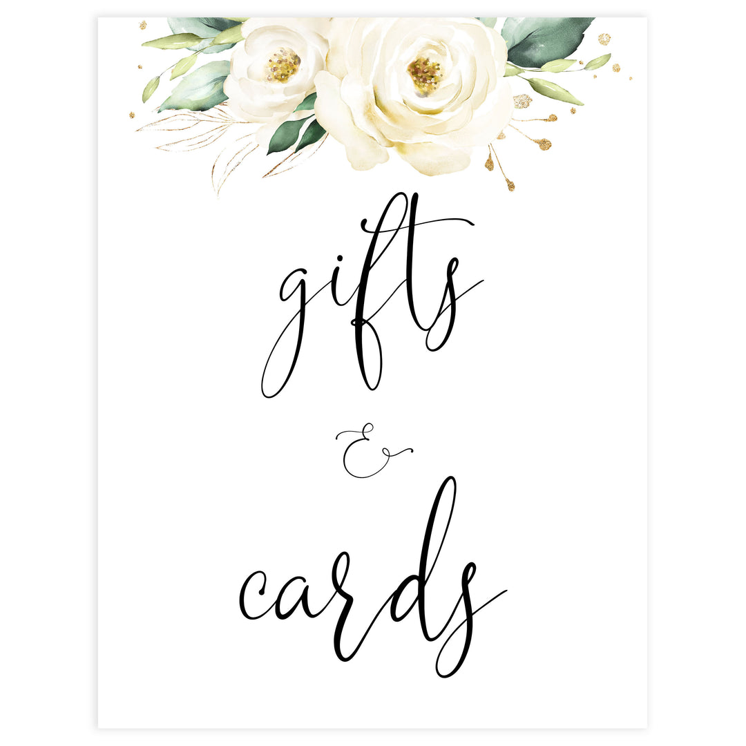 gifts and cards printable bridal signs, Printable bridal shower signs, floral bridal shower decor, floral bridal shower decor ideas, fun bridal shower decor, bridal shower game ideas, floral bridal shower ideas