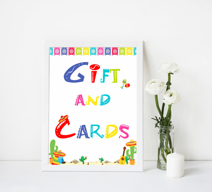 gifts and cards baby table signs, Mexican fiesta baby decor, printable baby table signs, printable baby decor, baby Mexican fiesta table signs, fun baby signs, baby fiesta fun baby table signs