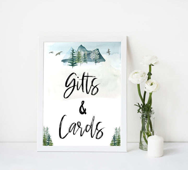 gifts and cards baby table signs, Adventure baby decor, printable baby table signs, printable baby decor, baby adventure table signs, fun baby signs, baby adventure fun baby table signs