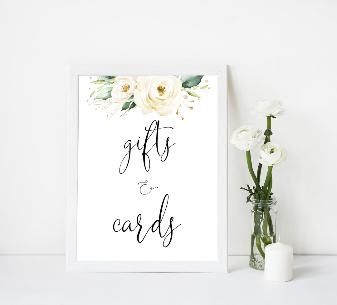 gifts and cards printable bridal signs, Printable bridal shower signs, floral bridal shower decor, floral bridal shower decor ideas, fun bridal shower decor, bridal shower game ideas, floral bridal shower ideas