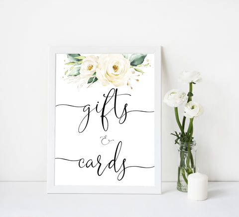 8 baby shower table signs, White floral baby decor, printable baby table signs, printable baby decor, baby safari animals table signs, fun baby signs, baby safari animals fun baby table signs