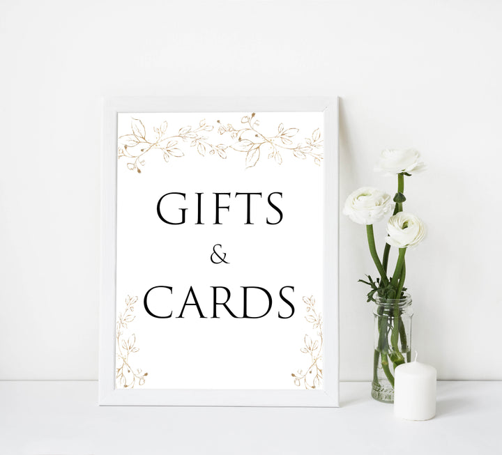 Gold leaf baby decor, printable baby table signs, printable baby decor, baby gold leaf table signs, fun baby signs, baby gold leaf fun baby table signs