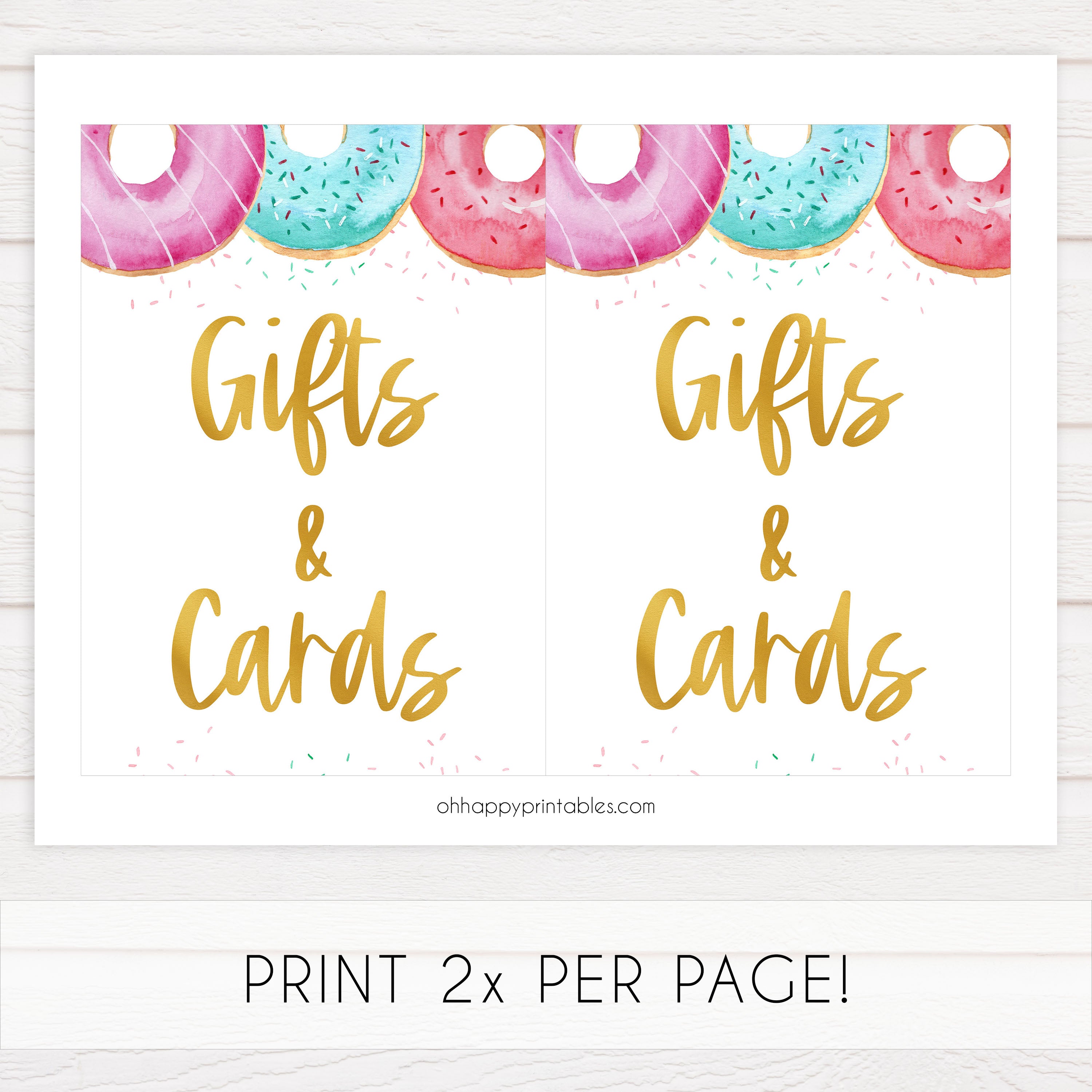 8 baby shower table signs, printable table signs, Donut baby decor, printable baby table signs, printable baby decor, baby sprinkles table signs, fun baby signs, baby donut fun baby table signs