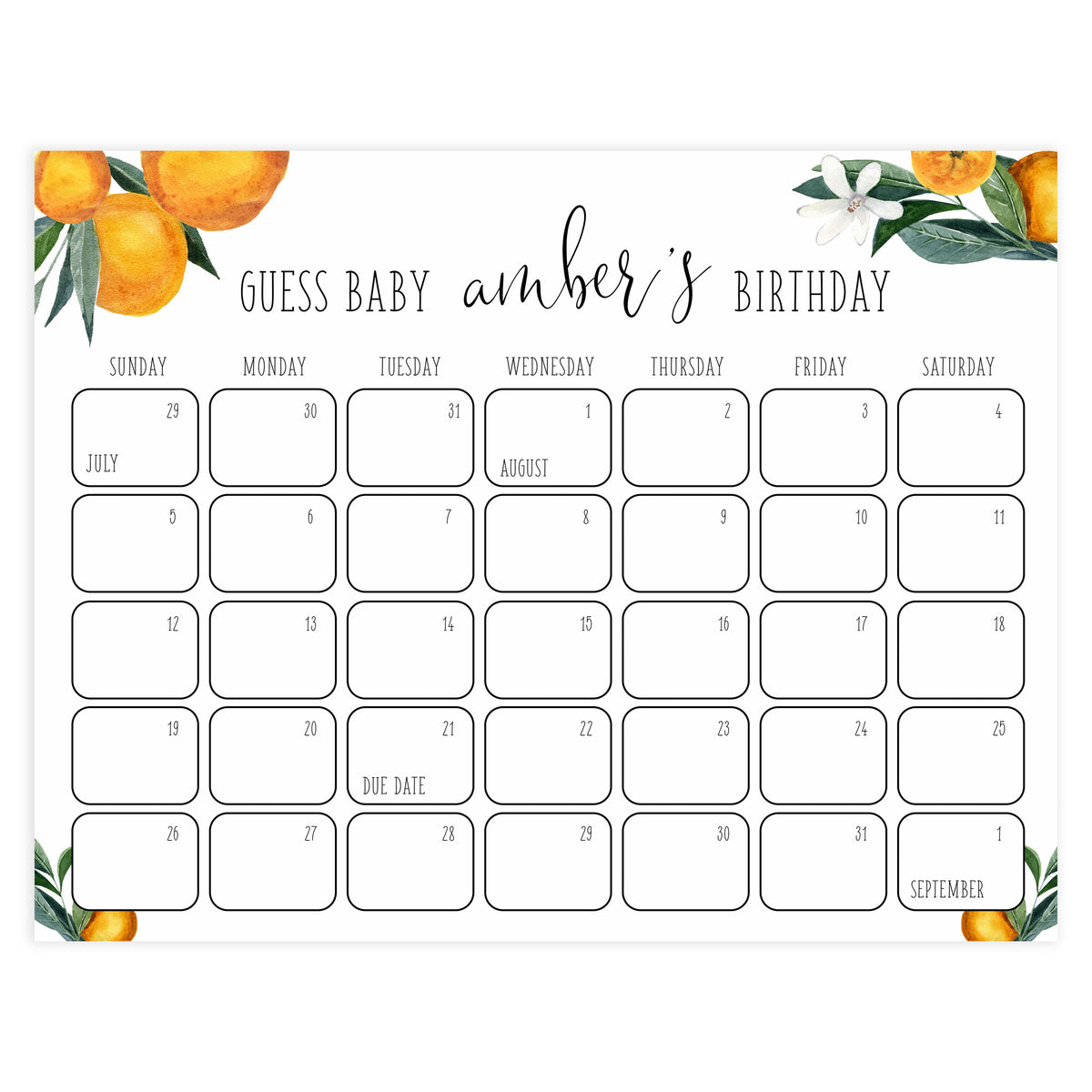 guess the baby birthday game, Printable baby shower games, little cutie baby games, baby shower games, fun baby shower ideas, top baby shower ideas, little cutie baby shower, baby shower games, fun little cutie baby shower ideas, citrus baby shower games, citrus baby shower, orange baby shower