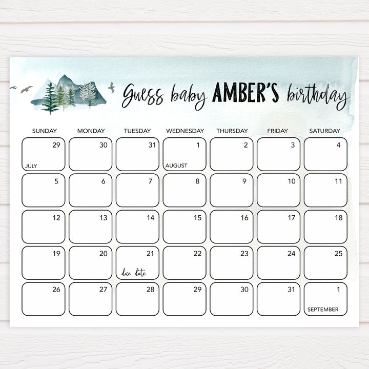 guess the baby birthday game, Printable baby shower games, adventure awaits baby games, baby shower games, fun baby shower ideas, top baby shower ideas, adventure awaits baby shower, baby shower games, fun adventure baby shower ideas