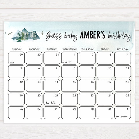guess the baby birthday game, Printable baby shower games, adventure awaits baby games, baby shower games, fun baby shower ideas, top baby shower ideas, adventure awaits baby shower, baby shower games, fun adventure baby shower ideas