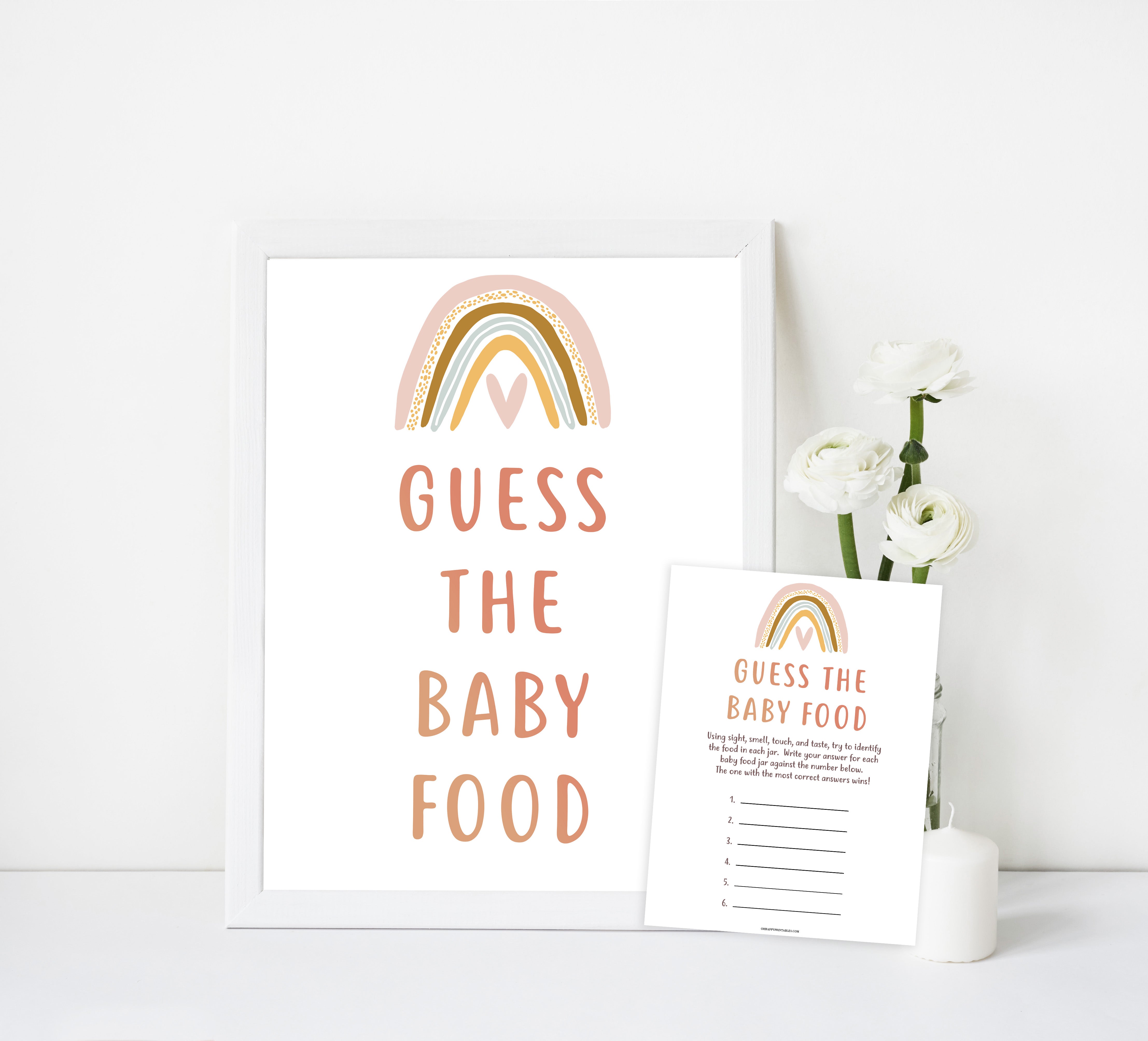 guess the baby birthday game, Printable baby shower games, boho rainbow baby games, baby shower games, fun baby shower ideas, top baby shower ideas, boho rainbow baby shower, baby shower games, fun boho rainbow baby shower ideas