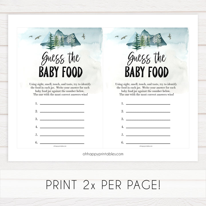 guess the baby food game, Printable baby shower games, adventure awaits baby games, baby shower games, fun baby shower ideas, top baby shower ideas, adventure awaits baby shower, baby shower games, fun adventure baby shower ideas