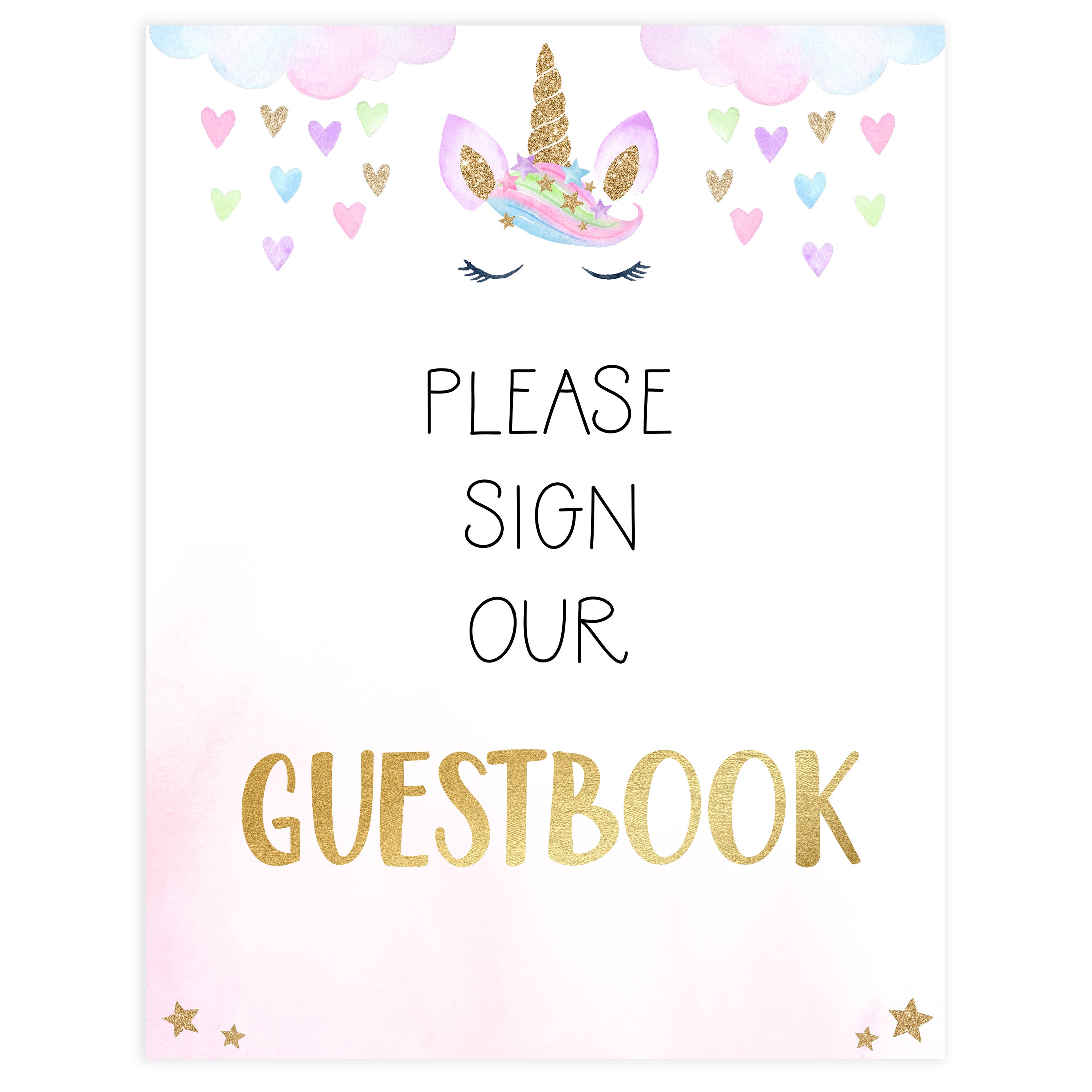 guestbook baby shower table signs, Unicorn baby decor, printable baby table signs, printable baby decor, baby adventure table signs, fun baby signs, baby unicorn fun baby table signs