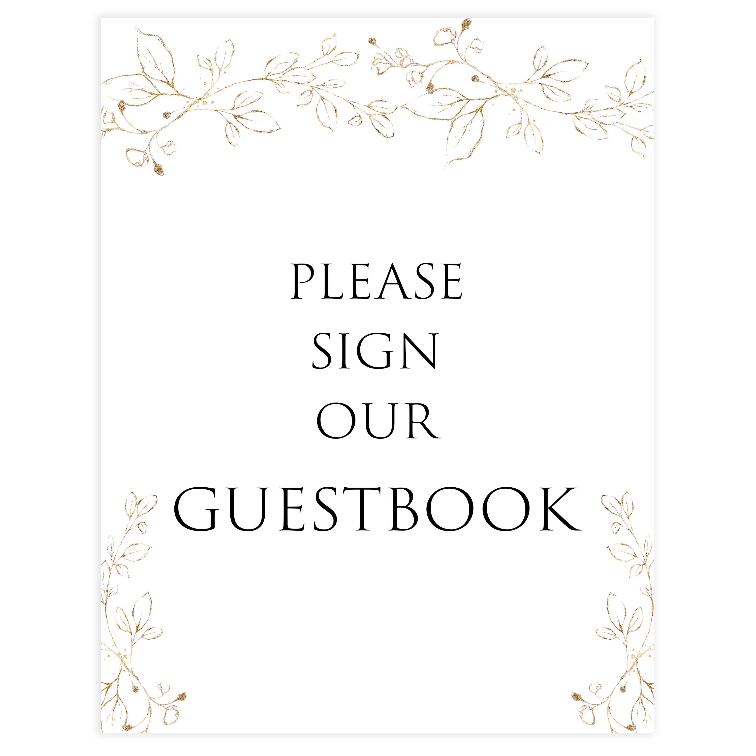 guestbook table sign, Gold leaf baby decor, printable baby table signs, printable baby decor, baby gold leaf table signs, fun baby signs, baby gold leaf fun baby table signs