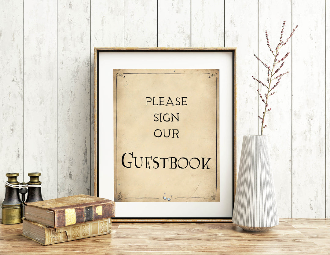 guestbook bridal sign, Printable bridal shower signs, Harry Potter bridal shower decor, Harry Potter bridal shower decor ideas, fun bridal shower decor, bridal shower game ideas, Harry Potter bridal shower ideas