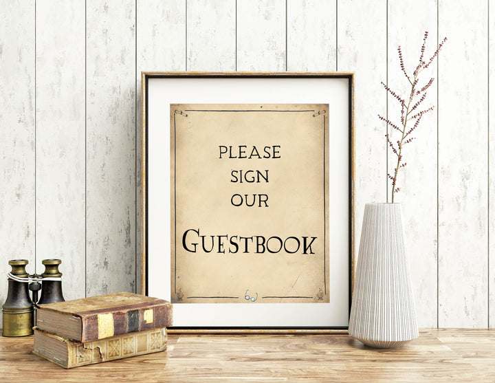 guestbook bridal sign, Printable bridal shower signs, Harry Potter bridal shower decor, Harry Potter bridal shower decor ideas, fun bridal shower decor, bridal shower game ideas, Harry Potter bridal shower ideas