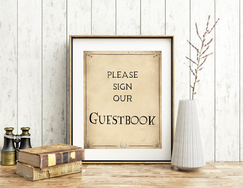 guestbook bridal sign, Printable bridal shower signs, Harry Potter bridal shower decor, Harry Potter bridal shower decor ideas, fun bridal shower decor, bridal shower game ideas, Harry Potter bridal shower ideas